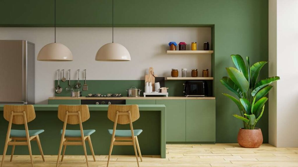 Mint Kitchen Cabinets