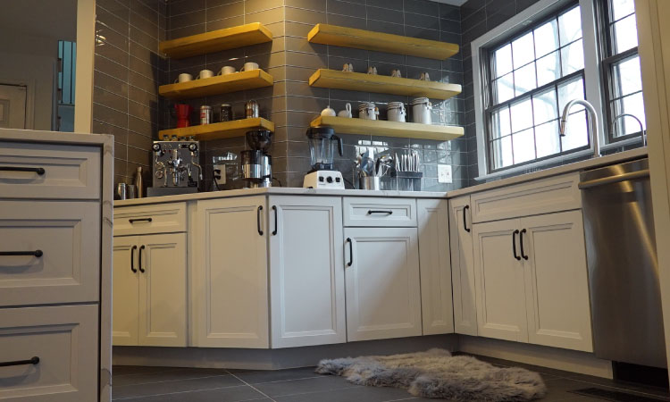 Open Shelving Kitchen