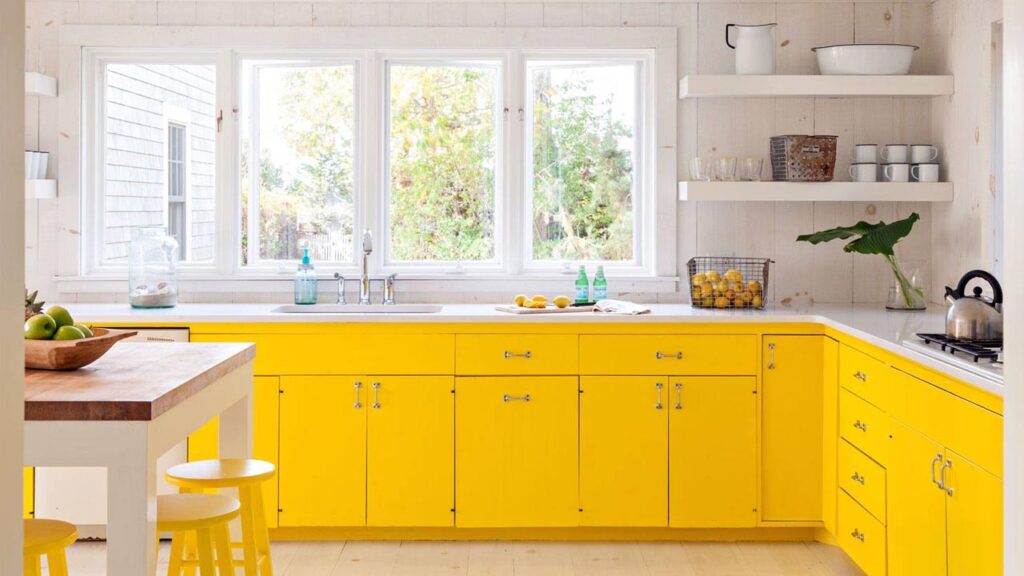 yellow kitchen color ideas