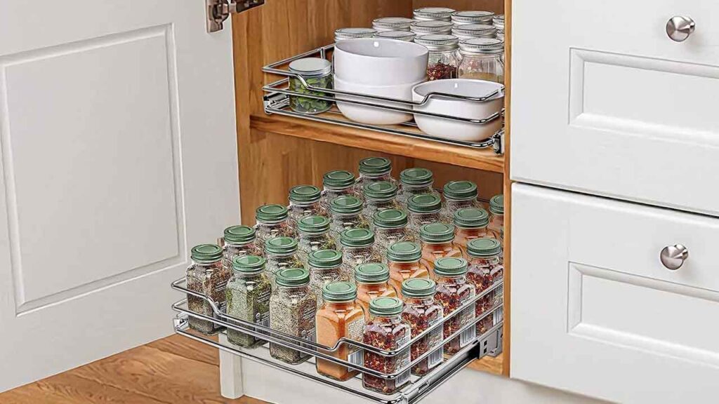 Pull-Out Kitchen Shelves