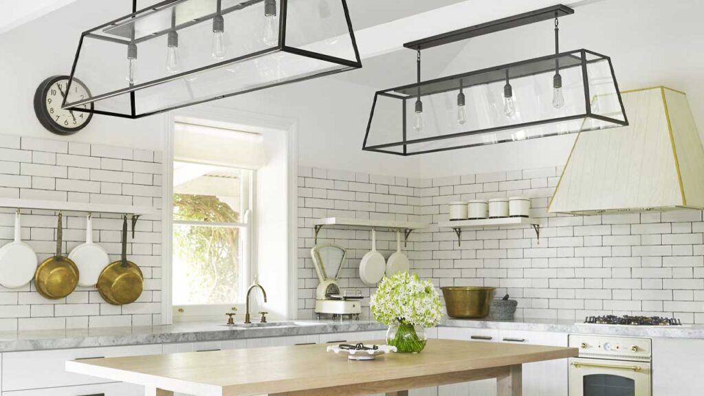 Decorative Lighting In A Kitchen