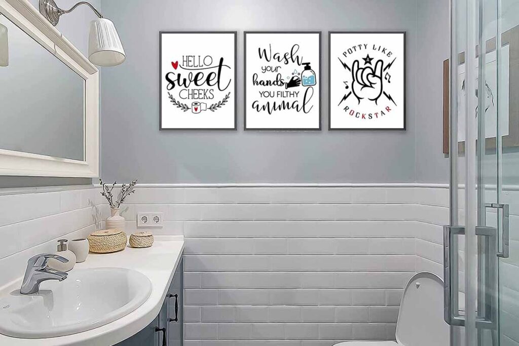 Bathroom Wall Art Ideas