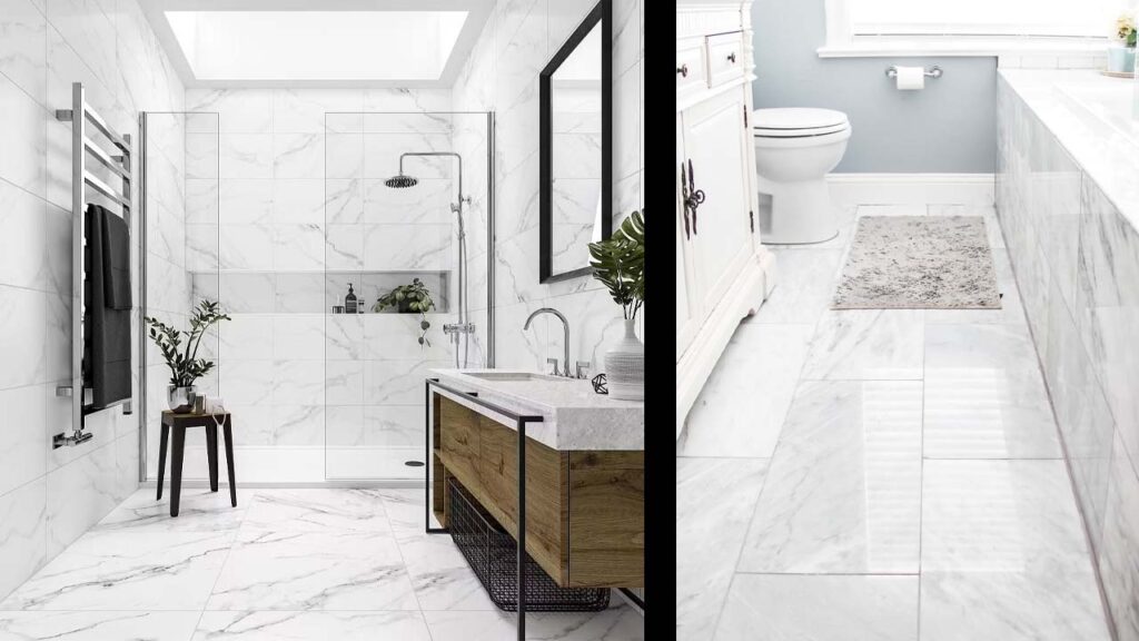 Marble Squares Tiles