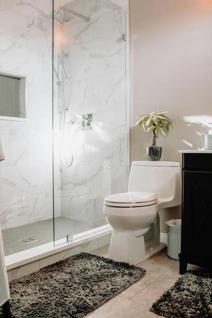 bathroom remodel layout