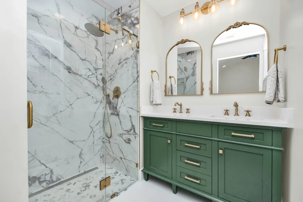 bathroom remodel layout