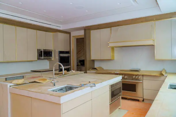 Kitchen and bathroom remodeling with budget-friendly materials
