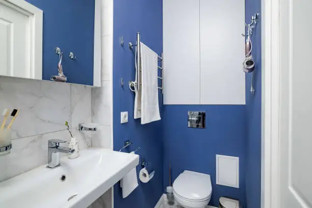 small bathroom remodel with space-saving design