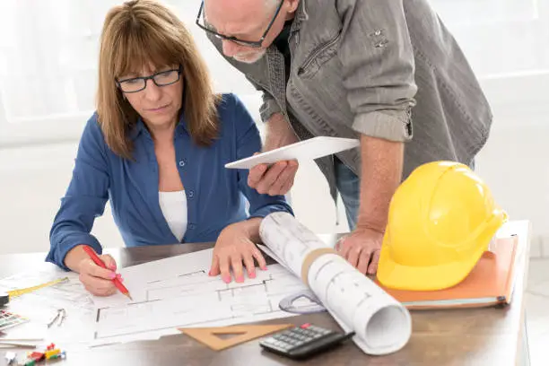 Universal design remodeling cost planning with contractor and homeowner