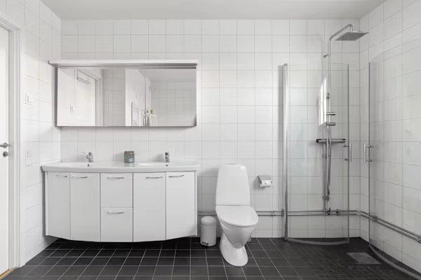 accessible bathroom renovation with universal design features