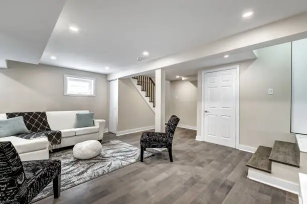 Private basement remodel for multi-generational independence