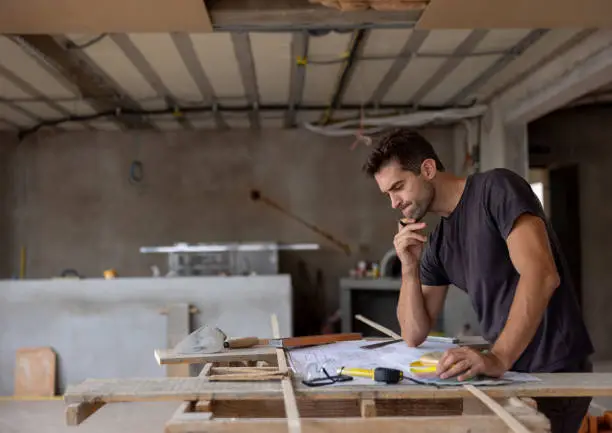 Basement remodeling contractor planning a wellness-focused remodel