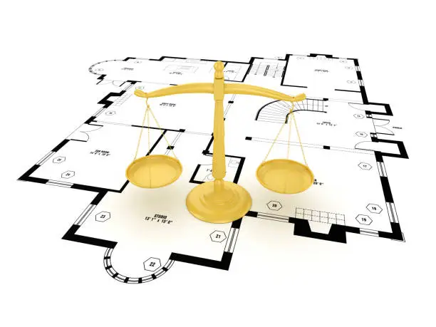 Visual scale weighing the pros and cons of remodeling and rebuilding.