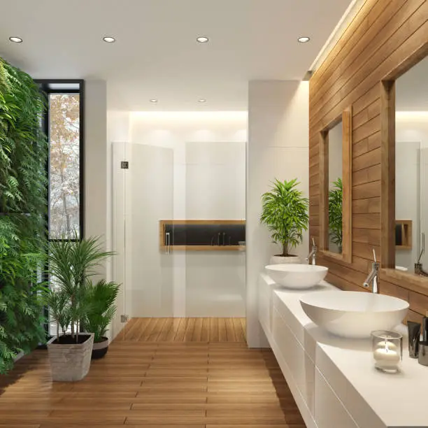 Spa-inspired bathroom remodeling by KBR’s best bathroom remodelers in Fairfax showrooms.