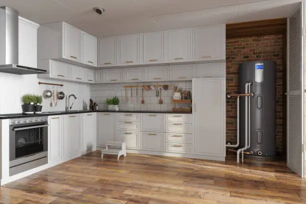 Ergonomic kitchen with left-handed features, showcasing KBR Kitchen & Bath’s kitchens and bathrooms remodeling for left-handed homeowners.