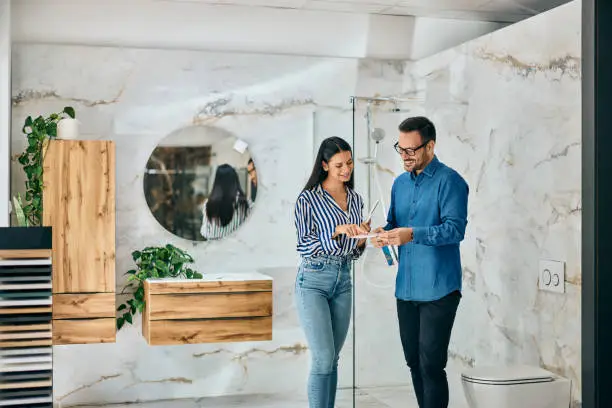Consultation for circular design, highlighting KBR’s expertise as bathroom remodeling companies.