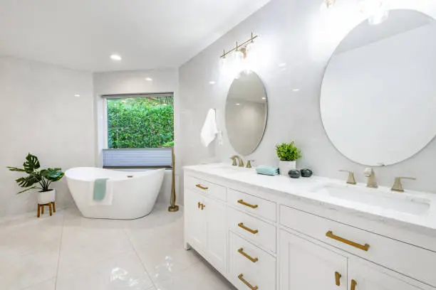Spa-inspired fixtures and finishes by KBR’s bathroom remodel contractors in Manassas.