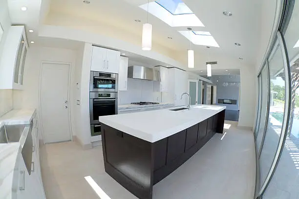 Portfolio of a completed kitchen project with modern design.