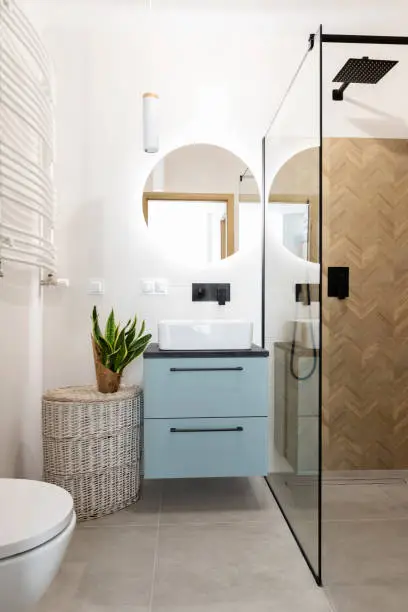 Small bathroom remodels by KBR in Fairfax