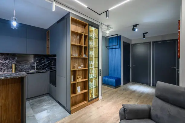 Home with open-concept layout and smart storage