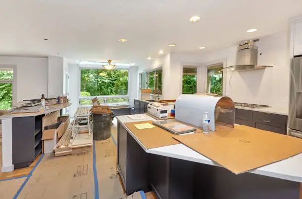Kitchen and bathroom remodel by KBR in Bethesda