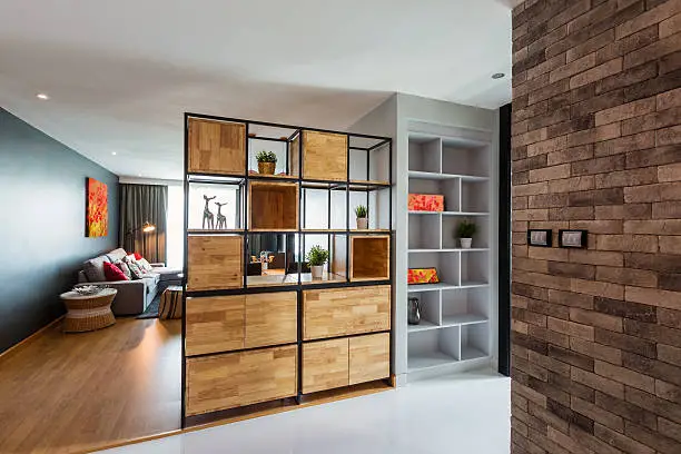 Home with open-concept layout and smart storage